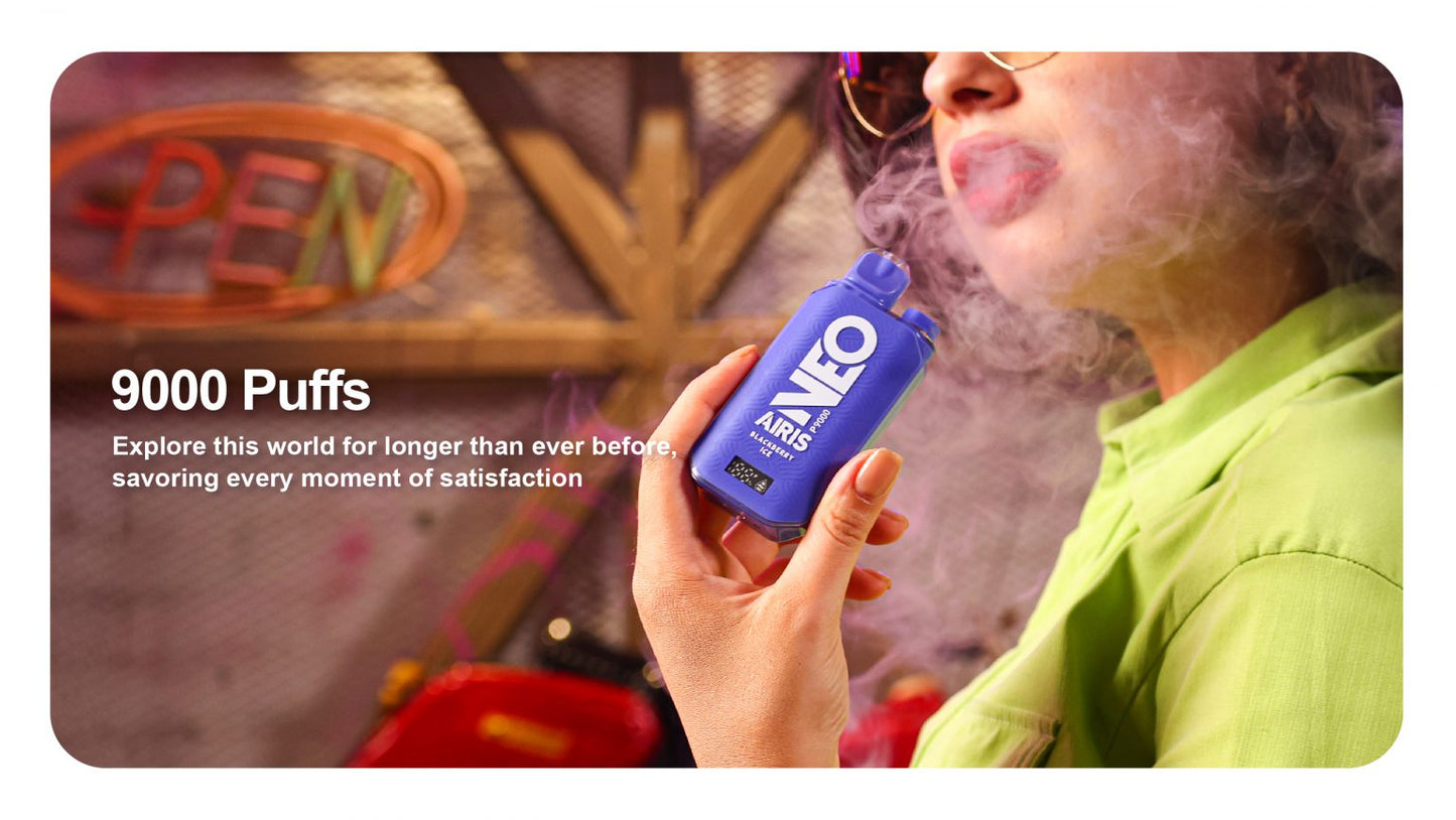 Airis Neo P9000 Rechargeable Disposable – 9000 Puffs [BUY 10 BOXES GET 2 FREE] Airis Airis Neo P9000 Rechargeable Disposable – 9000 Puffs [BUY 10 BOXES GET 2 FREE]