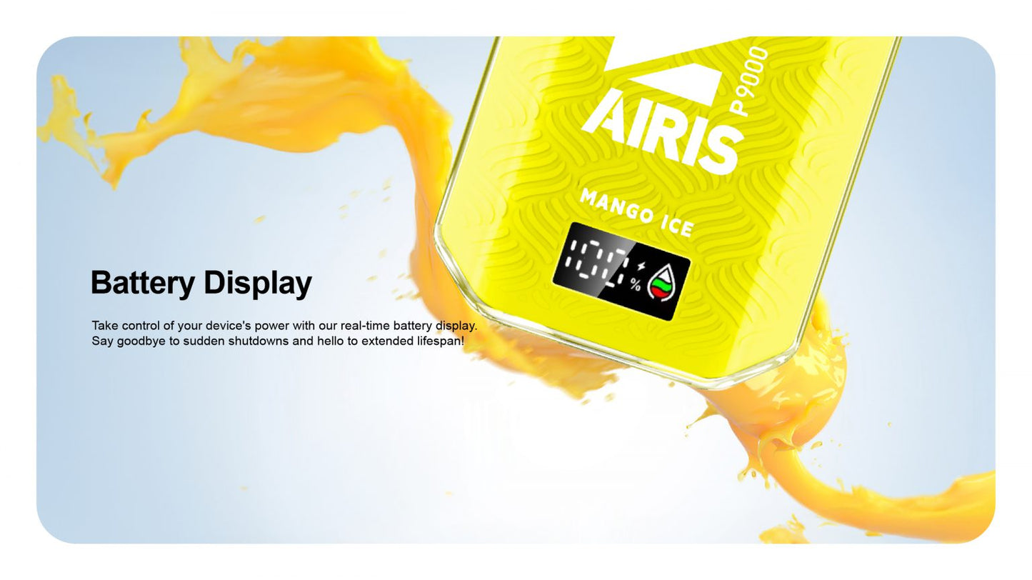 Airis Neo P9000 Rechargeable Disposable – 9000 Puffs [BUY 10 BOXES GET 2 FREE] Airis Airis Neo P9000 Rechargeable Disposable – 9000 Puffs [BUY 10 BOXES GET 2 FREE]