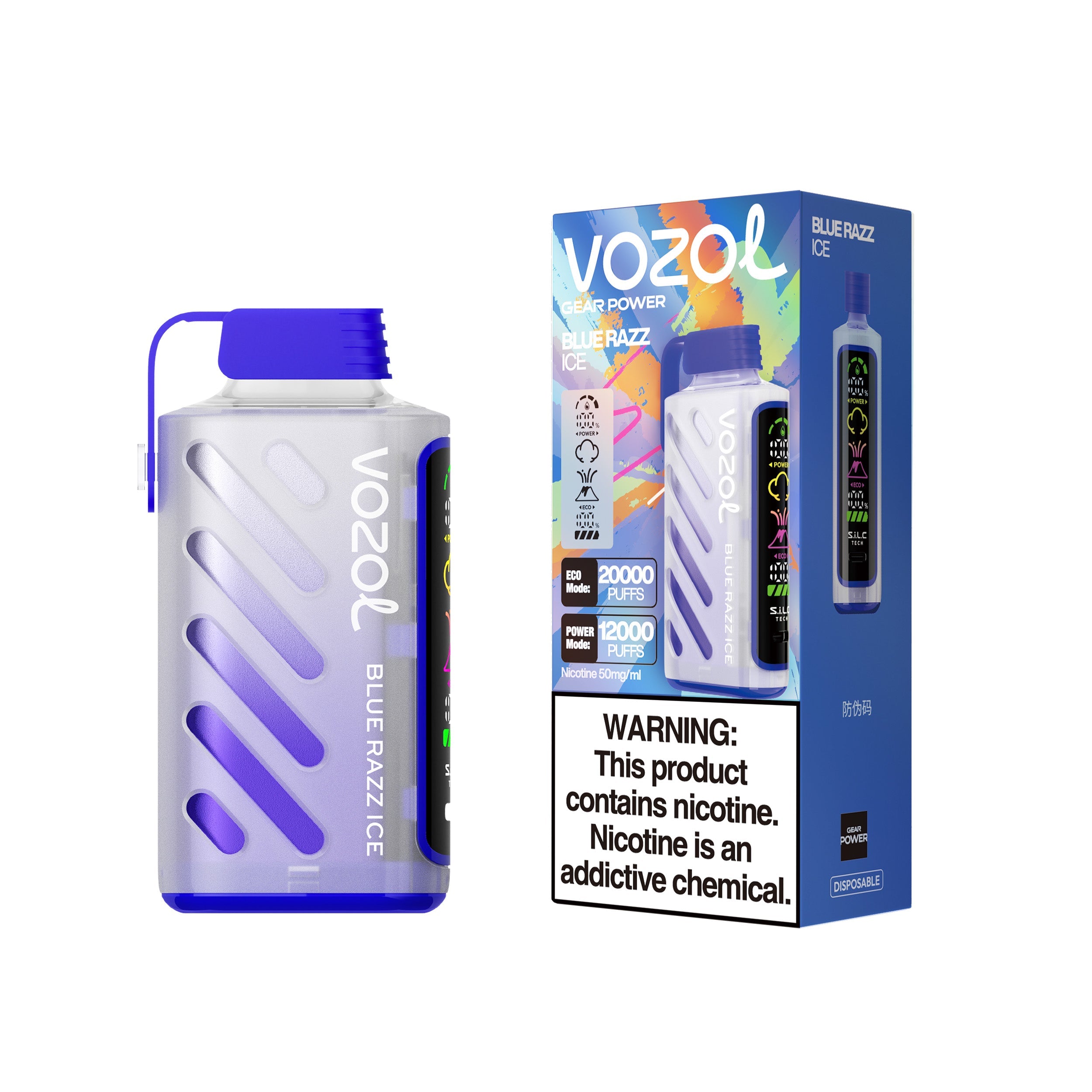 VOZOL Gear Power 20000 Puffs Disposable Device - 20000 Puffs