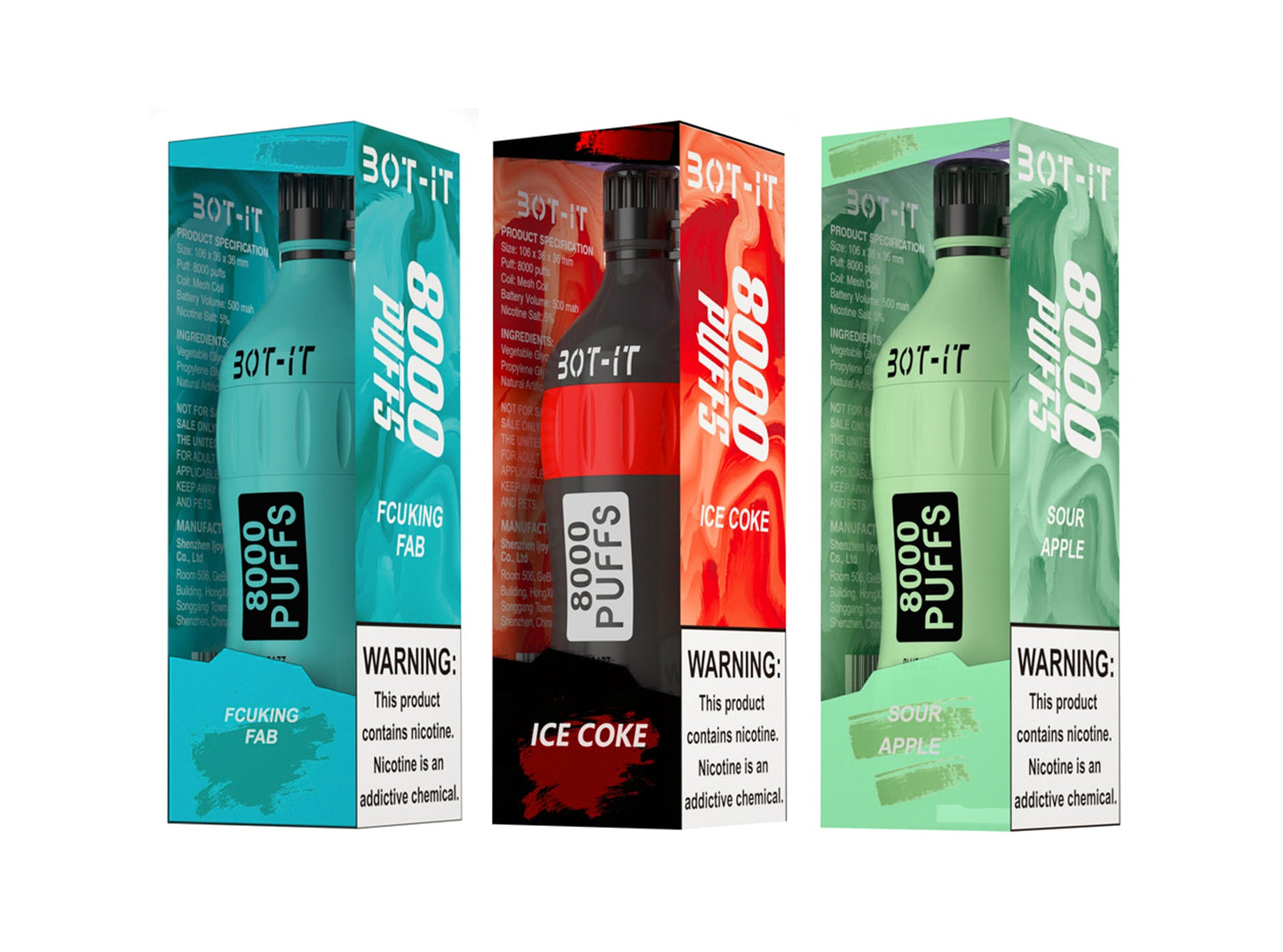 BOT-IT 8000 Pocket Size Edition Rechargeable Disposable Device – 8000 Puffs [BUY 10 BOXES GET 2 FREE] BOT-IT BOT-IT 8000 Pocket Size Edition Rechargeable Disposable Device – 8000 Puffs [BUY 10 BOXES GET 2 FREE]