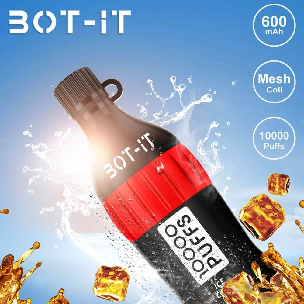 BOT-IT 10000 Rechargeable Disposable Device by Blitz – 10000 Puffs