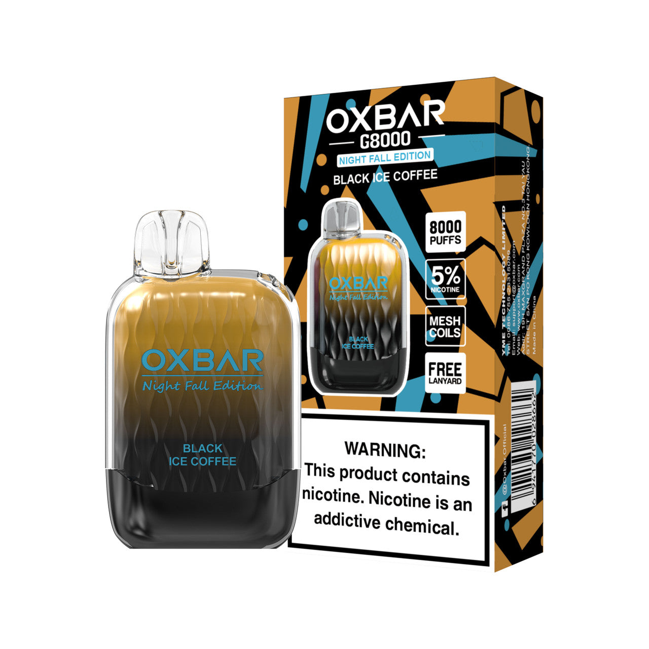 OXBAR G8000 Rechargeable Disposables - 8000 Puffs [BUY 10 BOXES GET 2 FREE] OXBAR OXBAR G8000 Rechargeable Disposables - 8000 Puffs [BUY 10 BOXES GET 2 FREE]