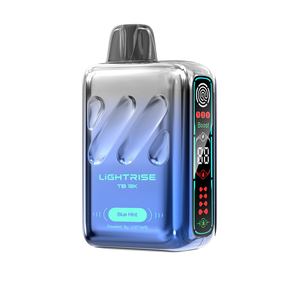 LIGHTRISE TB 18K Disposable Device Powered by LOST VAPE - 18000 Puffs