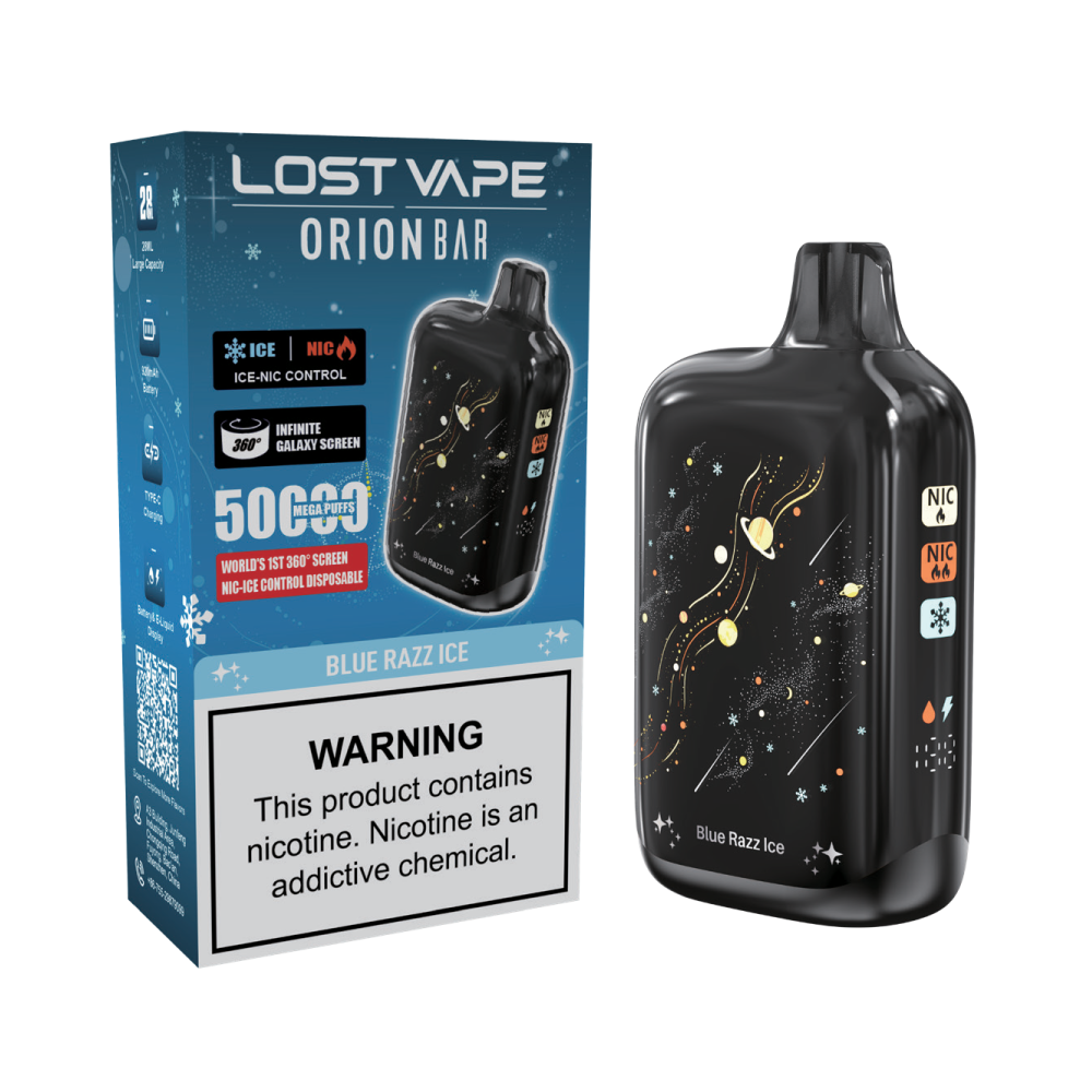 Lost Vape ORION BAR 50K Nic & Ice Control Disposable Device - 50000 Puffs