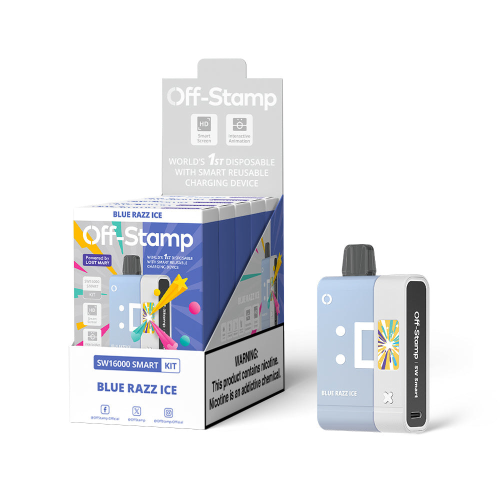 🎁 Off-Stamp SW16000 Smart Disposable Kit Powered By LOST MARY – 16000 Puffs (100% off)