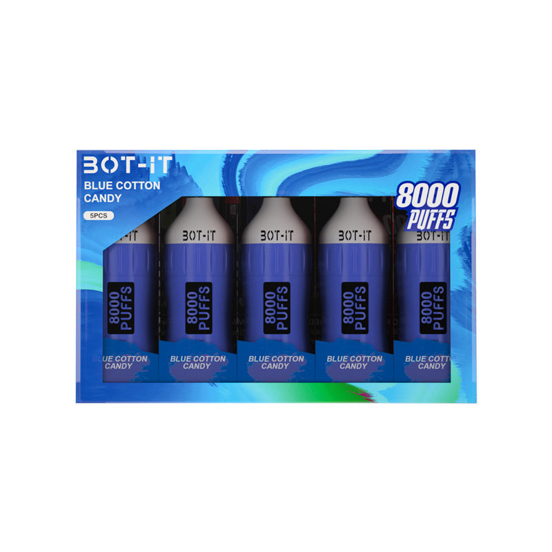 BOT-IT 8000 Pocket Size Edition Rechargeable Disposable Device – 8000 Puffs [BUY 10 BOXES GET 2 FREE] BOT-IT BOT-IT 8000 Pocket Size Edition Rechargeable Disposable Device – 8000 Puffs [BUY 10 BOXES GET 2 FREE]