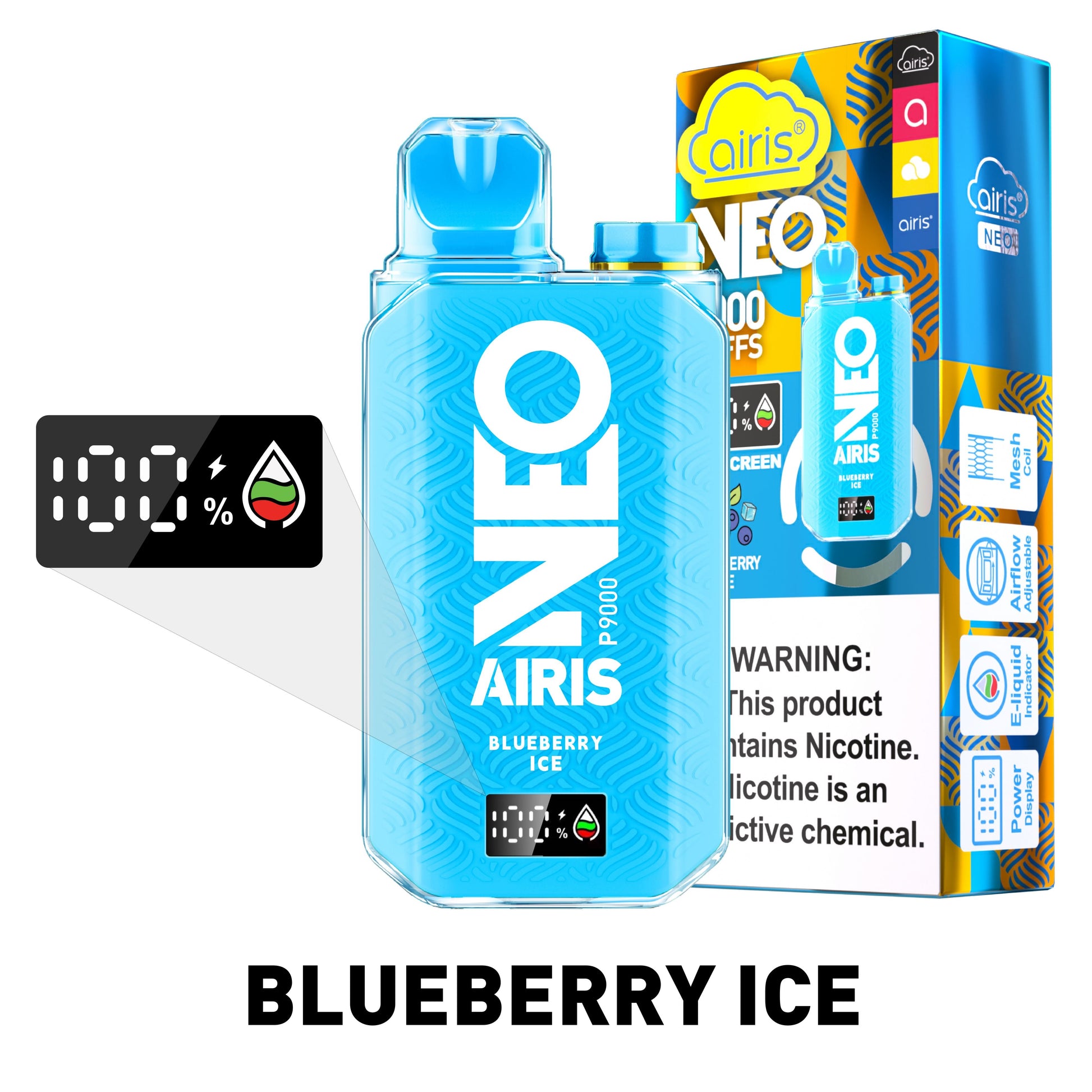 Airis Neo P9000 Rechargeable Disposable – 9000 Puffs [BUY 10 BOXES GET 2 FREE] Airis Airis Neo P9000 Rechargeable Disposable – 9000 Puffs [BUY 10 BOXES GET 2 FREE]