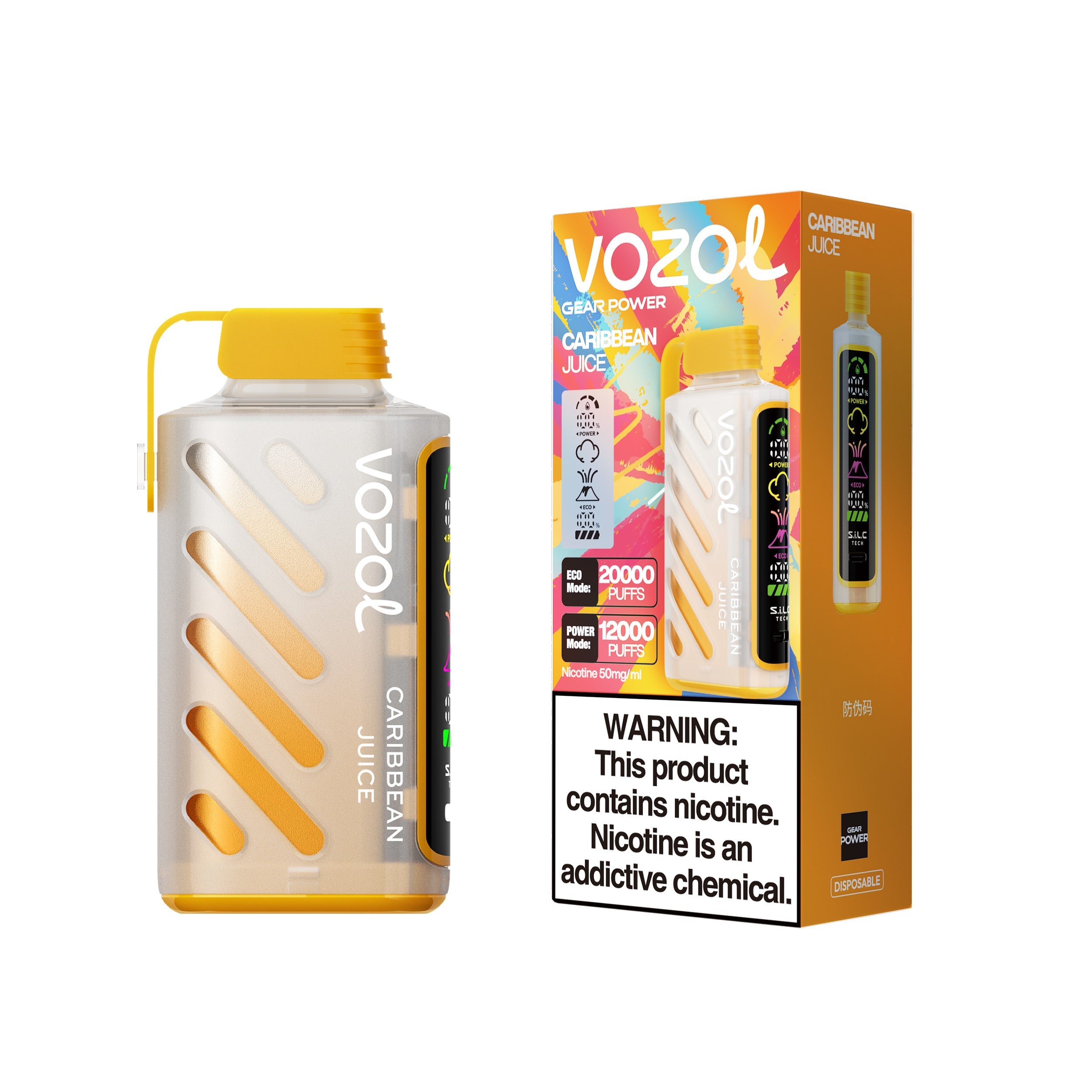 VOZOL Gear Power 20000 Puffs Disposable Device - 20000 Puffs