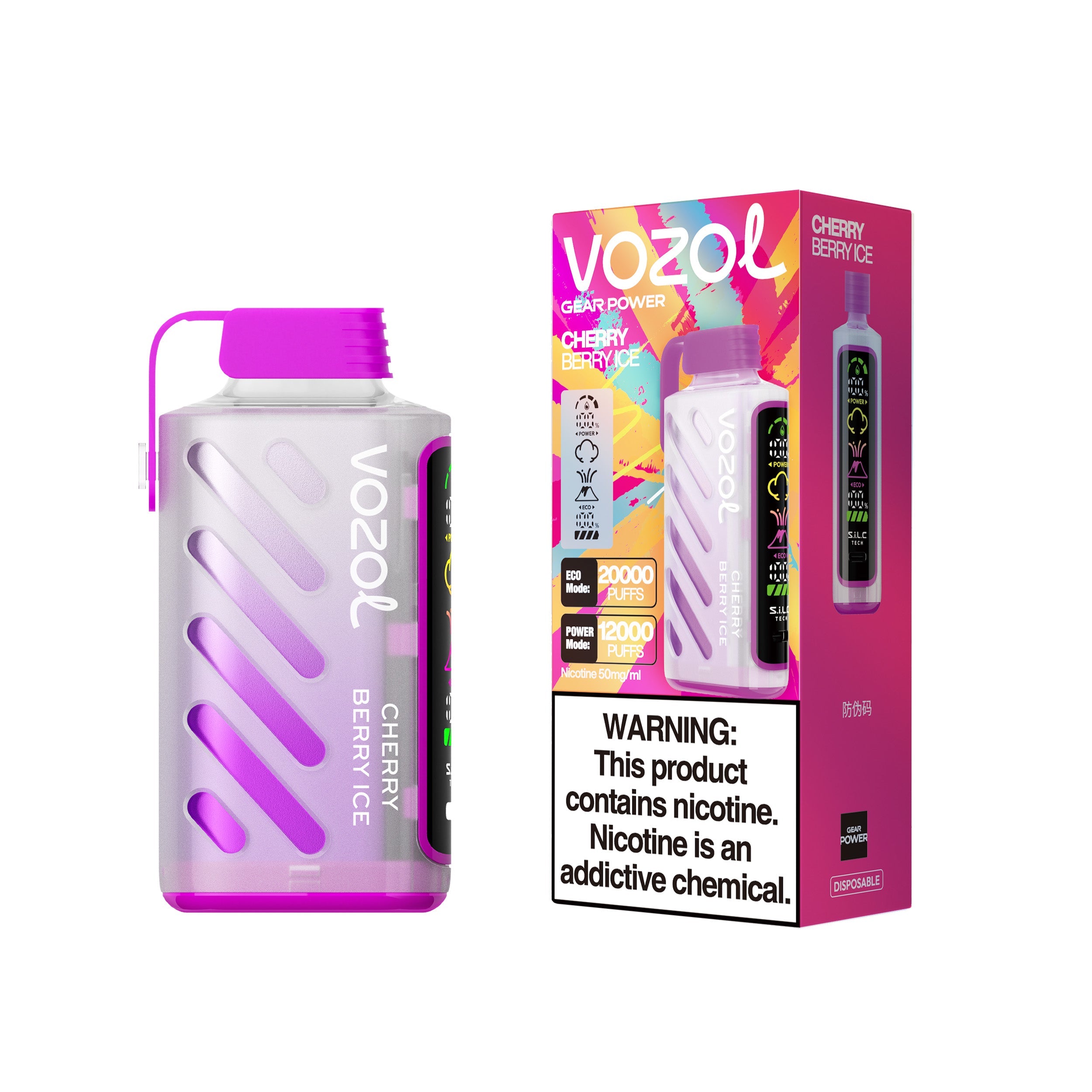 VOZOL Gear Power 20000 Puffs Disposable Device - 20000 Puffs