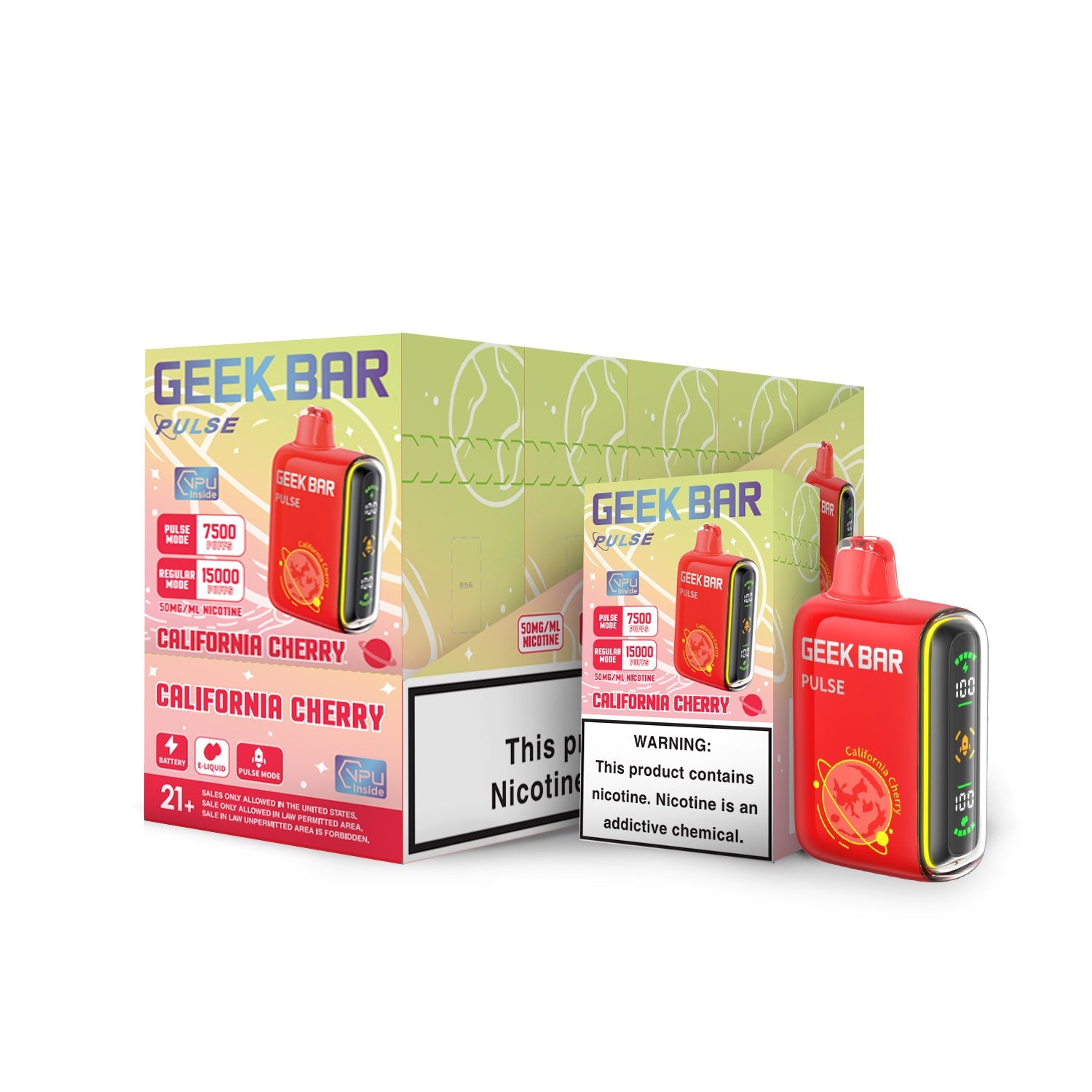 Geek Bar Pulse 15000 Disposable Device – 15000 Puffs