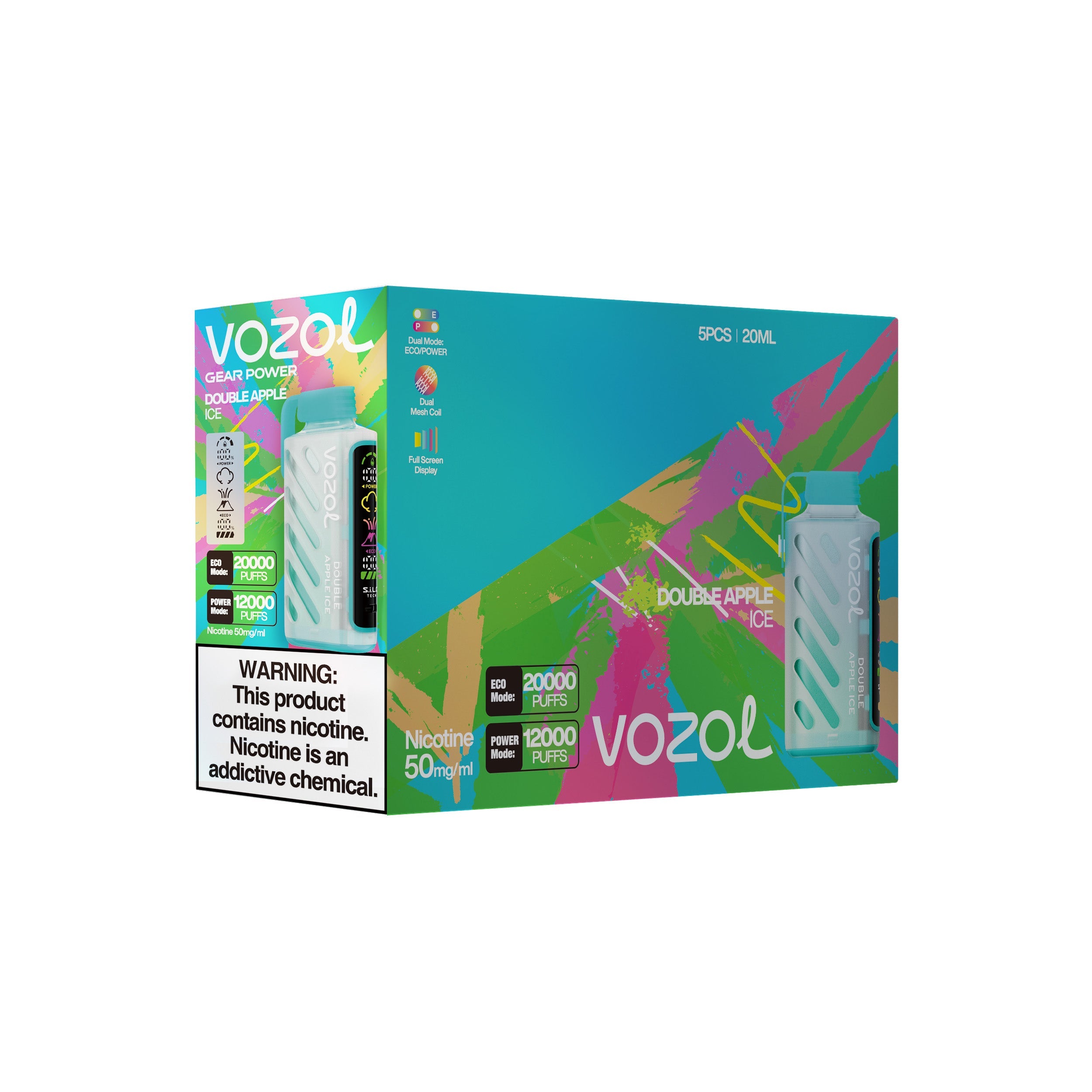 VOZOL Gear Power 20000 Puffs Disposable Device - 20000 Puffs