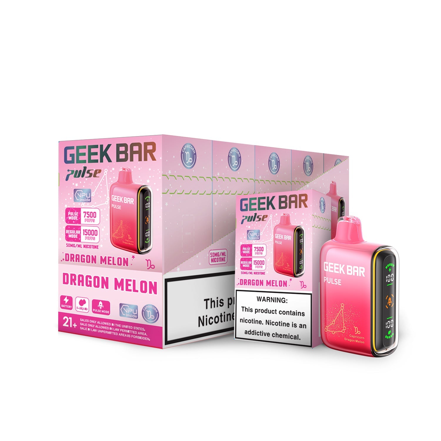 Geek Bar Pulse 15000 Disposable Device – 15000 Puffs