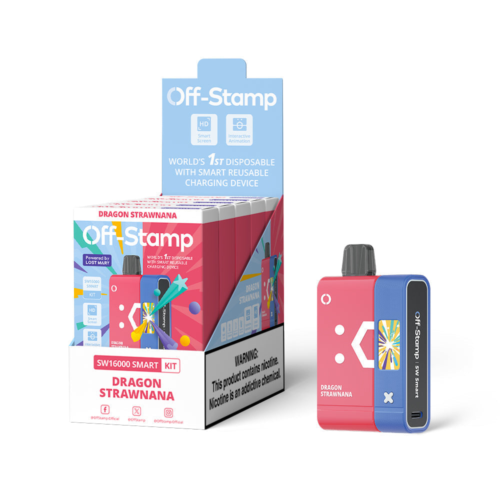 🎁 Off-Stamp SW16000 Smart Disposable Kit Powered By LOST MARY – 16000 Puffs (100% off)