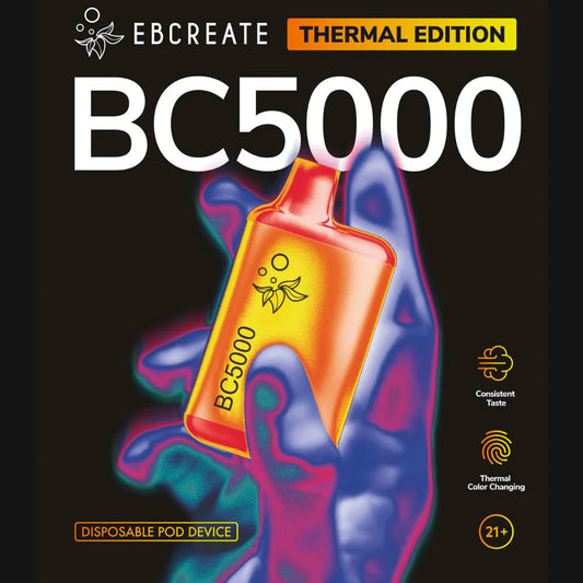 EBCREATE BC5000 THERMAL EDITION Rechargeable Disposable Device 650mAh – 5000 Puffs