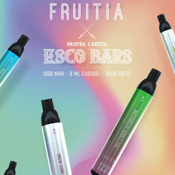 Fruitia x ESCO BARS Mesh Disposable Pen 2500 Puffs