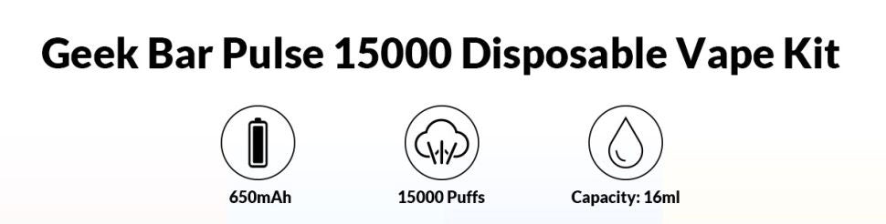 Geek Bar Pulse 15000 Puffs Geek Bar Geek Bar Pulse 15K - GROUND TEAM (INTERNAL USE)
