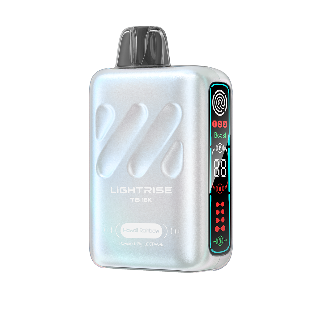 LIGHTRISE TB 18K Disposable Device Powered by LOST VAPE - 18000 Puffs