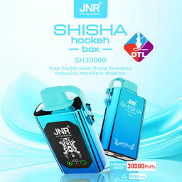 JNR Shisha Hookah "BOX" SH30000 Disposable Device - 30000 Puffs