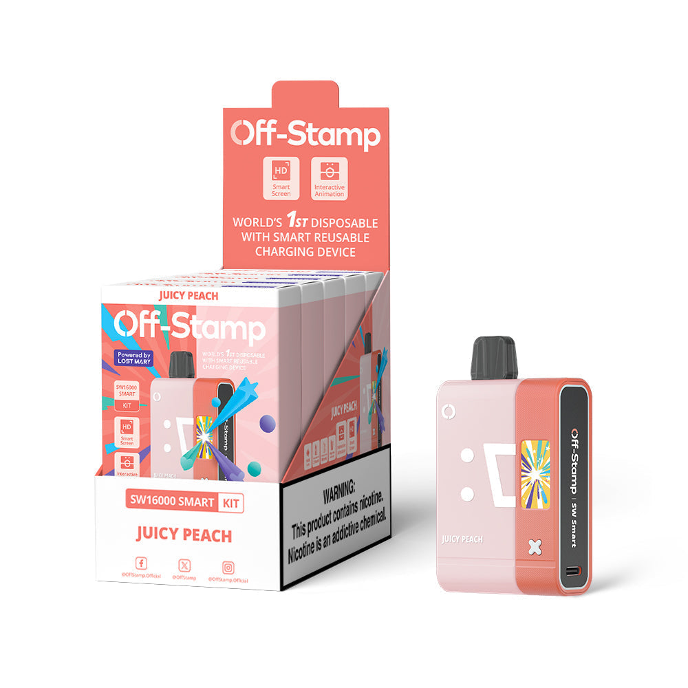 🎁 Off-Stamp SW16000 Smart Disposable Kit Powered By LOST MARY – 16000 Puffs (100% off)