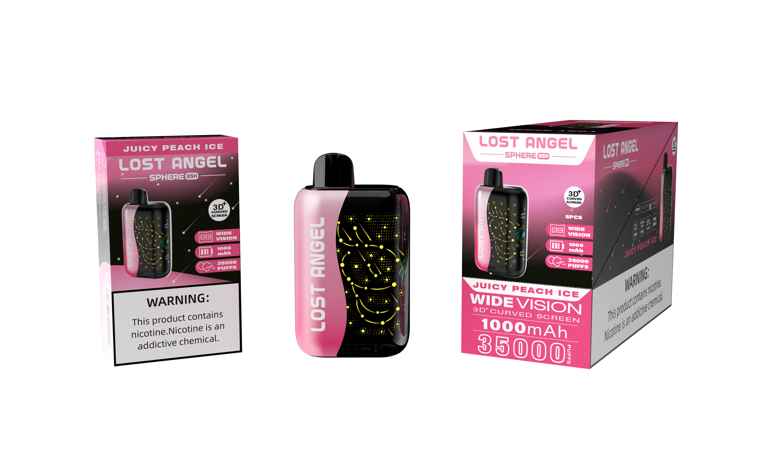 Lost Angel SPHERE 35K Disposable Device – 35000 Puffs