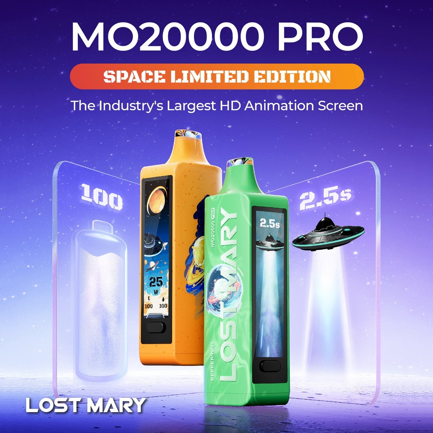 🎁 Lost Mary MO20000 Pro SPACE LIMITED EDITION Disposable - 20000 Puffs (100% off)