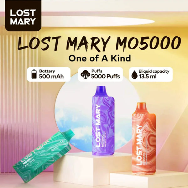 Lost Mary MO5000 Rechargeable Disposable Device – 5000 Puffs