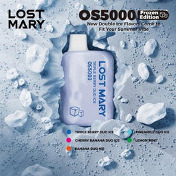 Lost Mary OS5000 Frozen Edition Rechargeable Disposable Device – 5000 Puffs