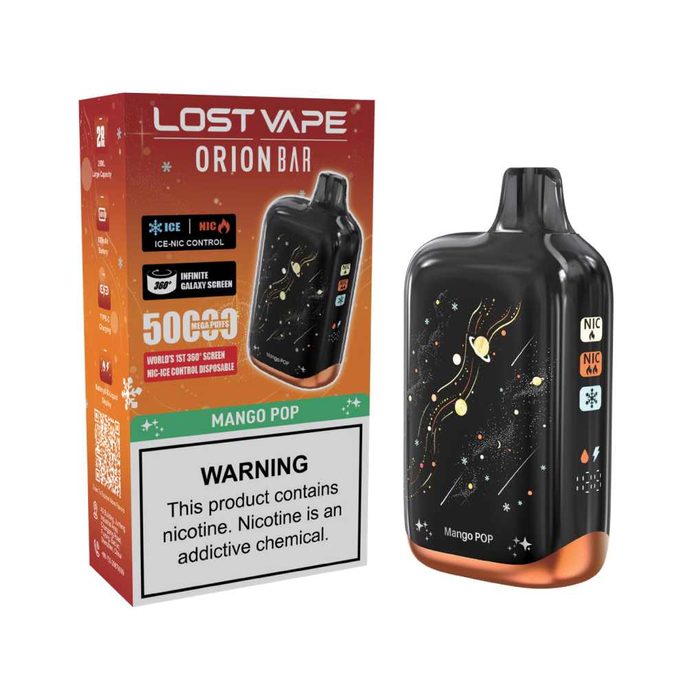 Lost Vape ORION BAR 50K Nic & Ice Control Disposable Device - 50000 Puffs