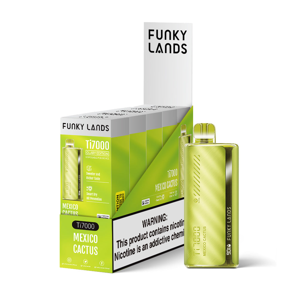 FUNKY LANDS Ti7000 Glary Edition Disposable – 7000 Puffs FUNKY LANDS FUNKY LANDS Ti7000 Glary Edition Disposable – 7000 Puffs