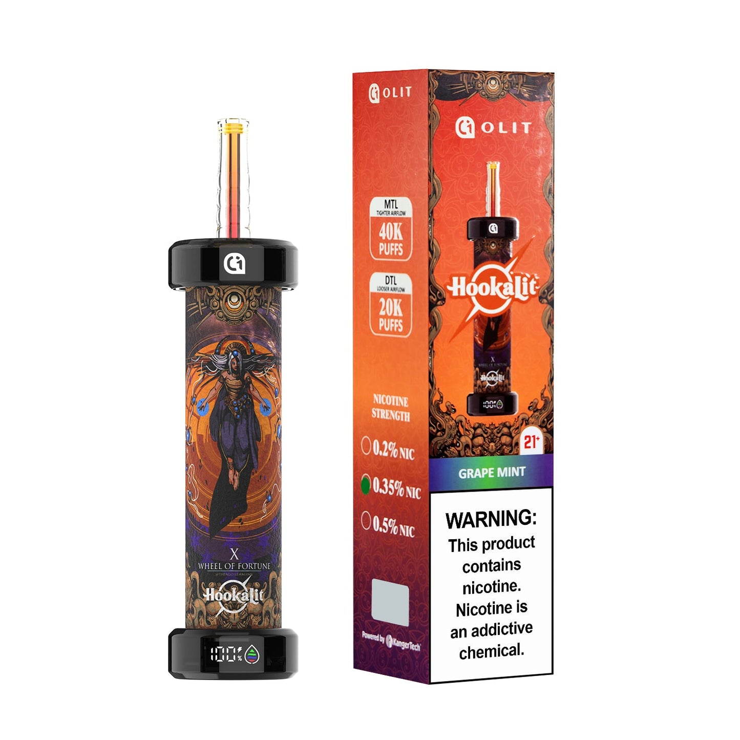 OLIT Hookalit 40000 Disposable Device - 40000 Puffs