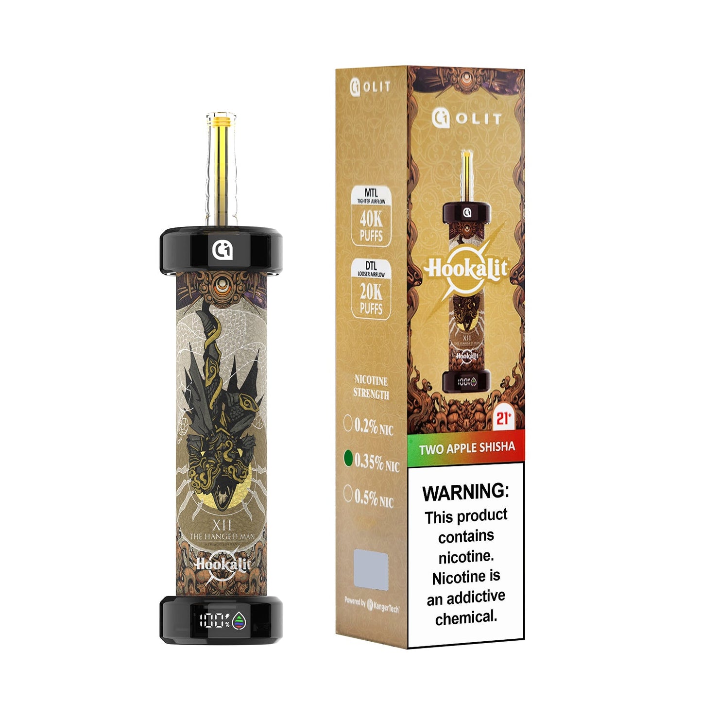 OLIT Hookalit 40000 Disposable Device - 40000 Puffs