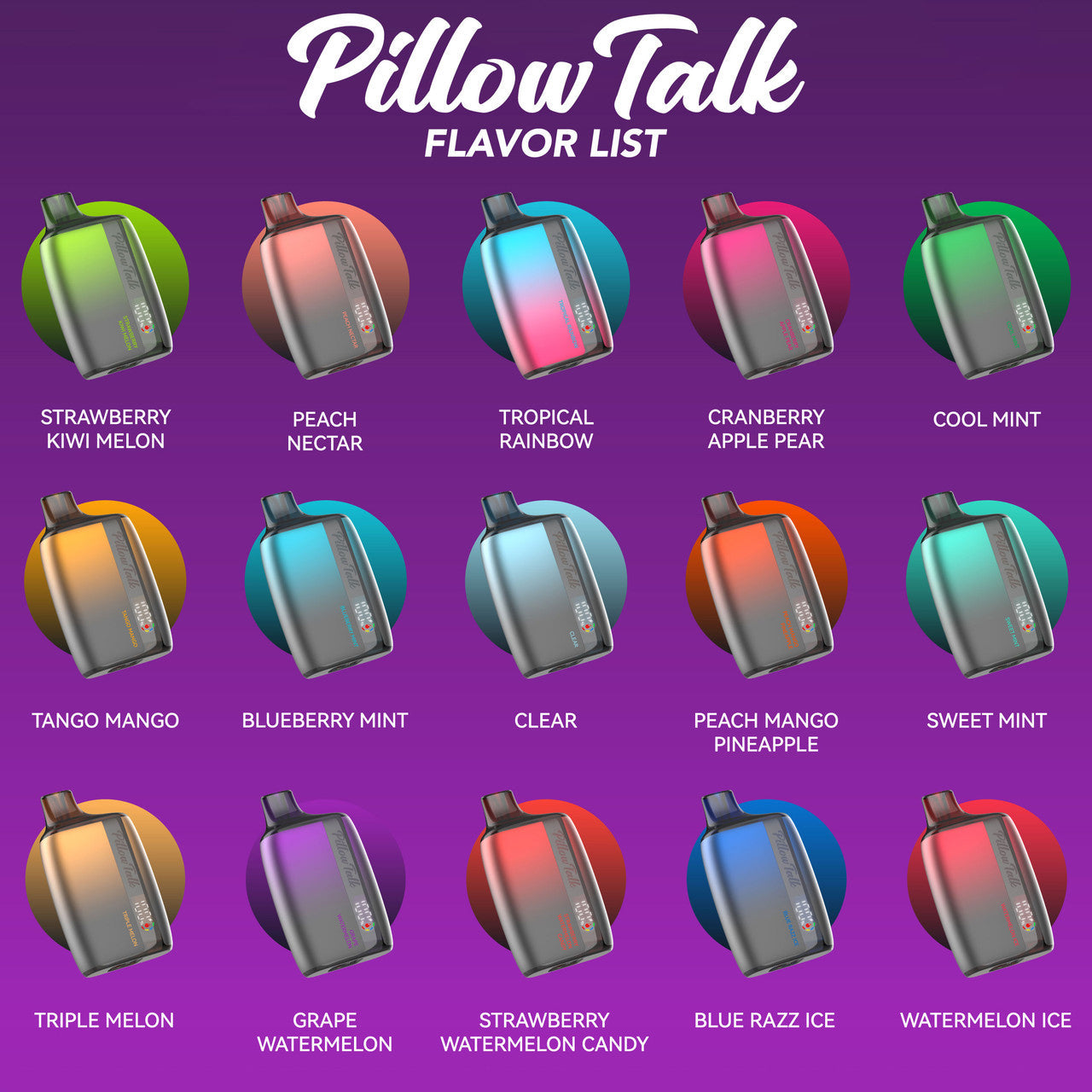 Pillow Talk Rechargeable Disposable Device - 8500 Puffs Pillow Talk Pillow Talk Rechargeable Disposable Device - 8500 Puffs