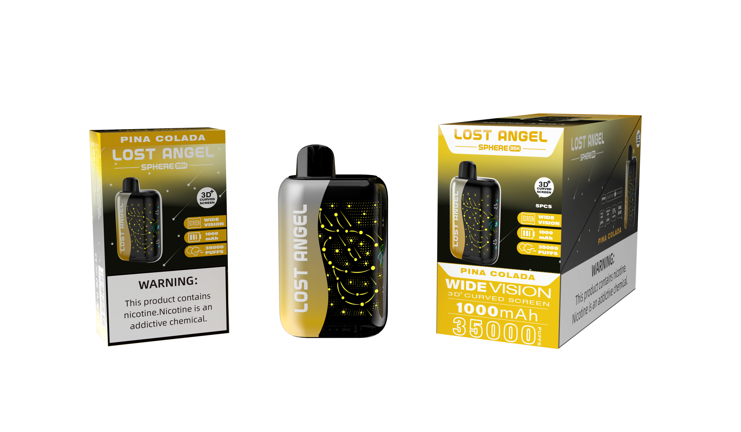 Lost Angel SPHERE 35K Disposable Device – 35000 Puffs