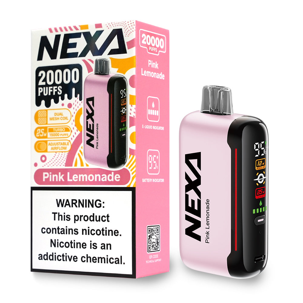 NEXA N20000 Rechargeable Disposable Device - 20000 Puffs