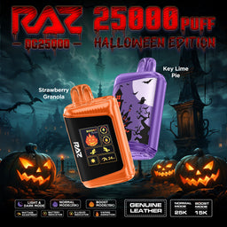 Raz DC25000 25K Puff Halloween Edition Rechargeable Disposable Device – 25000 Puffs (2 Box per Flavor Max Limit)