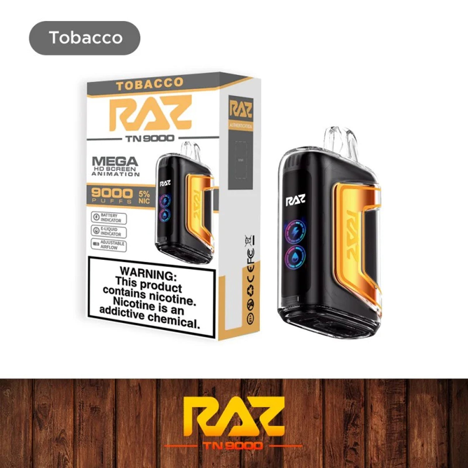 RAZ TN9000 Disposable Device – 9000 Puffs