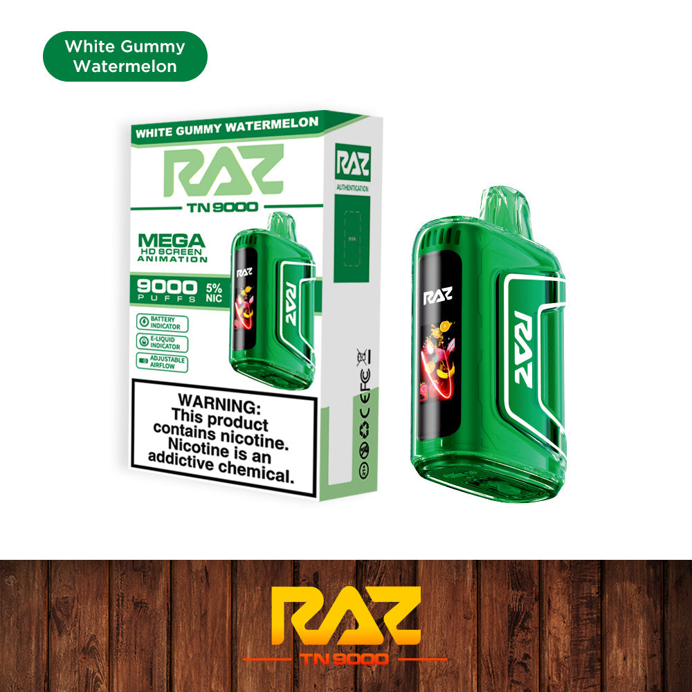 RAZ TN9000 Disposable Device – 9000 Puffs