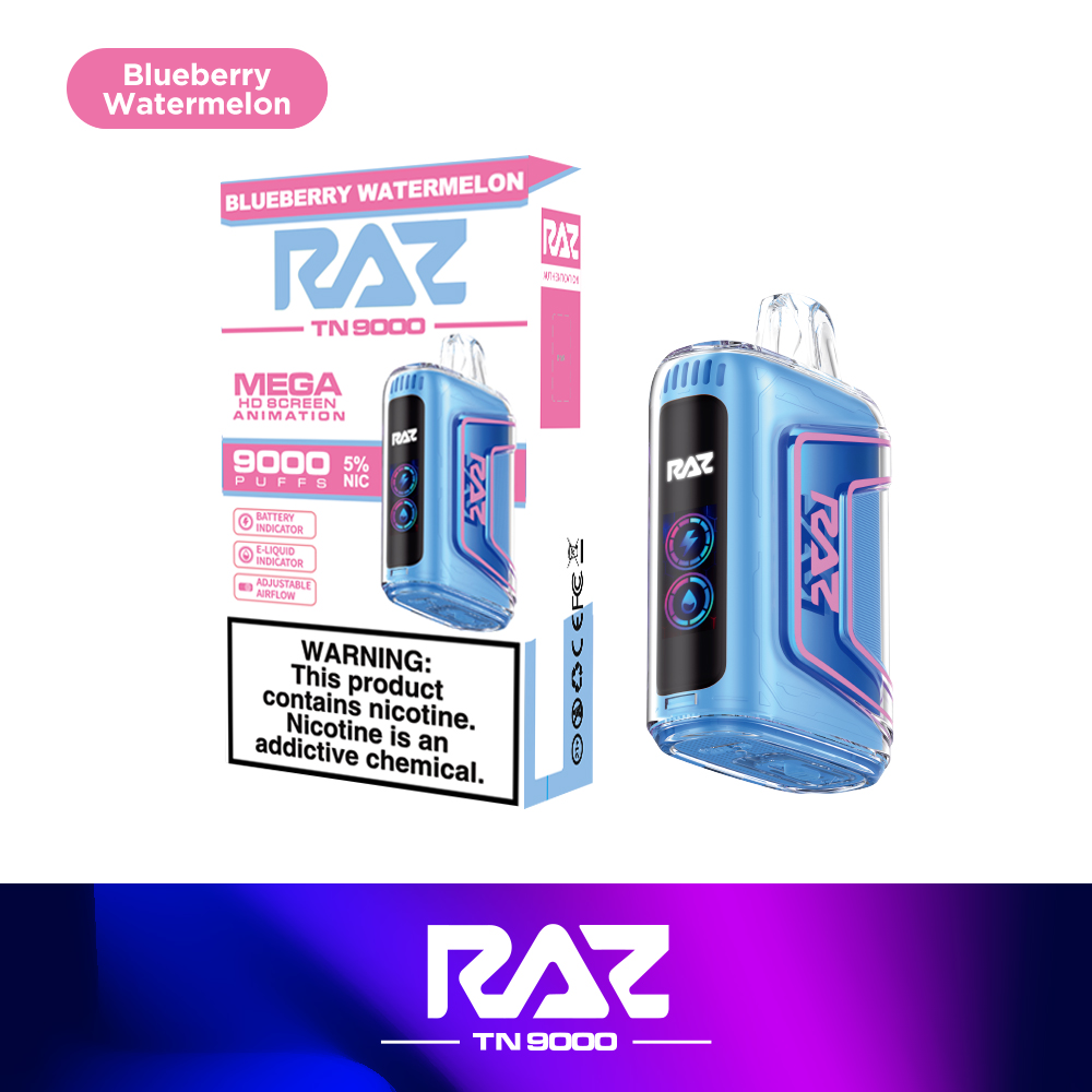 RAZ TN9000 Disposable Device – 9000 Puffs