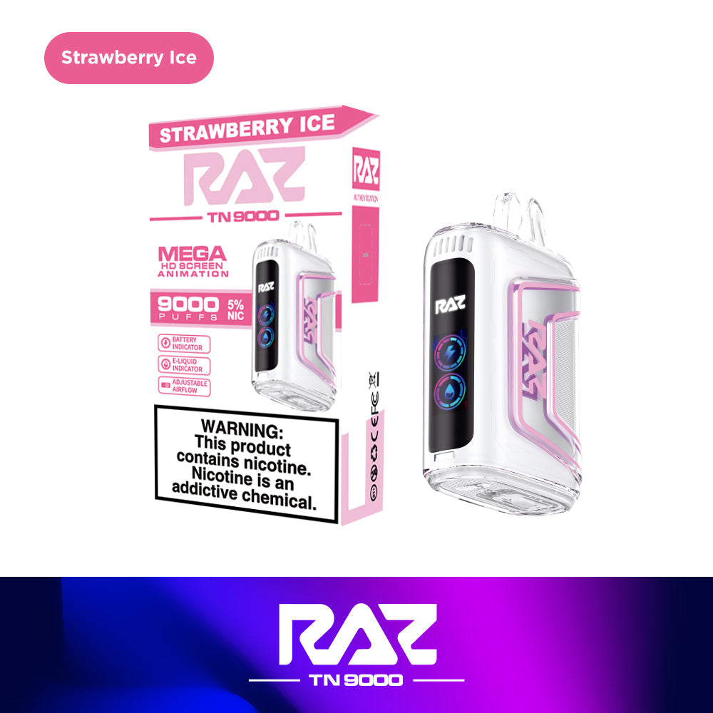 RAZ TN9000 Disposable Device – 9000 Puffs