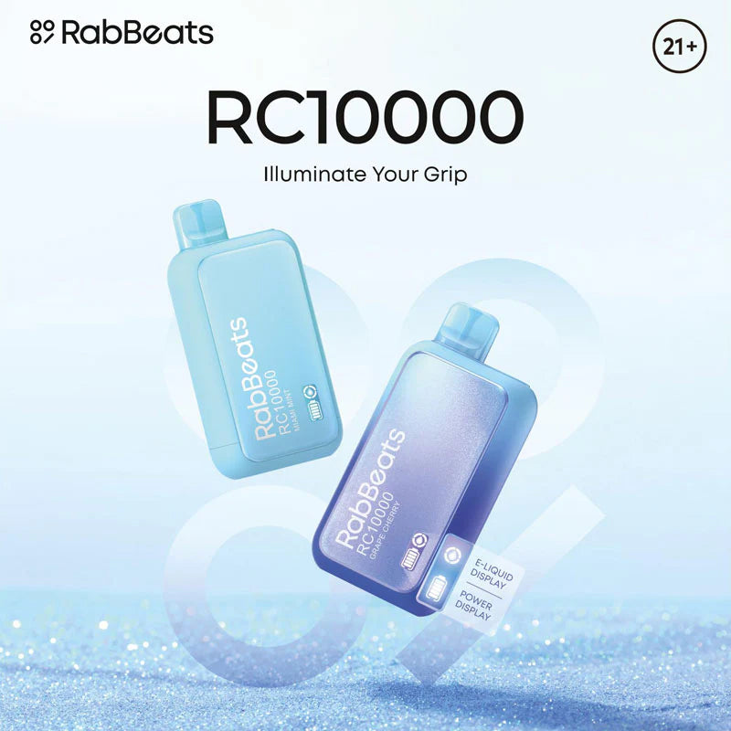 RabBeats RC10000 Rechargeable Disposable Device - 10000 Puffs