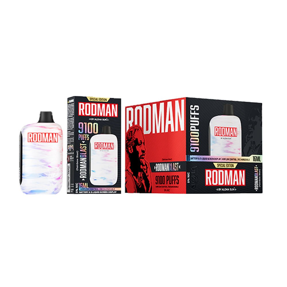 Rodman 9100 Disposable by Aloha Sun – 9100 Puffs