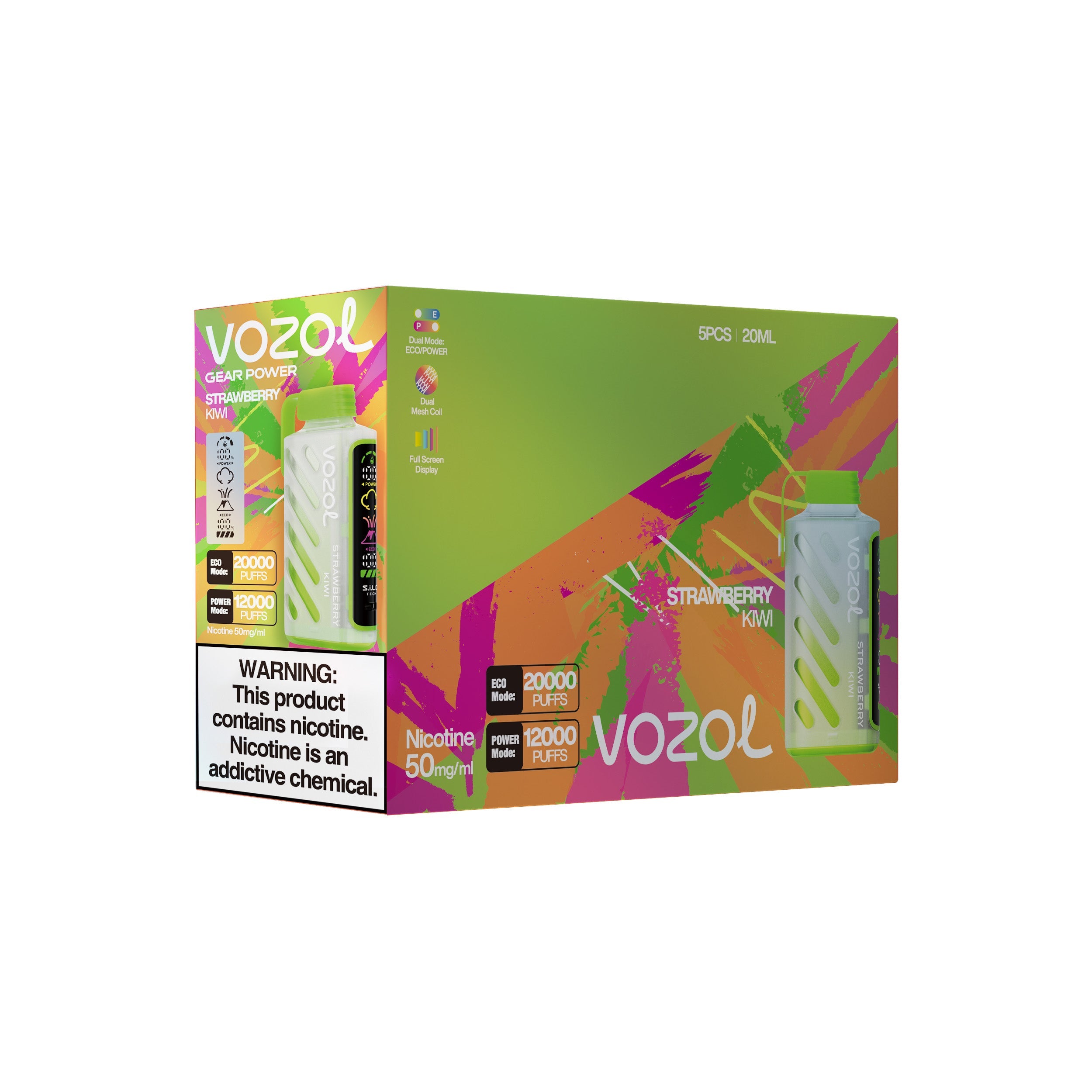 VOZOL Gear Power 20000 Puffs Disposable Device - 20000 Puffs