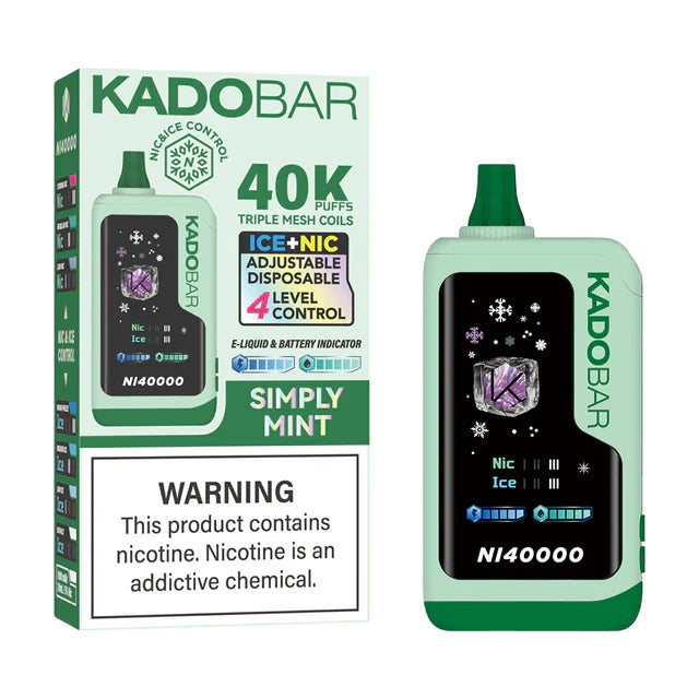 KADOBAR NI40000 Nic+Ice Control Disposable Device - 40000 Puffs