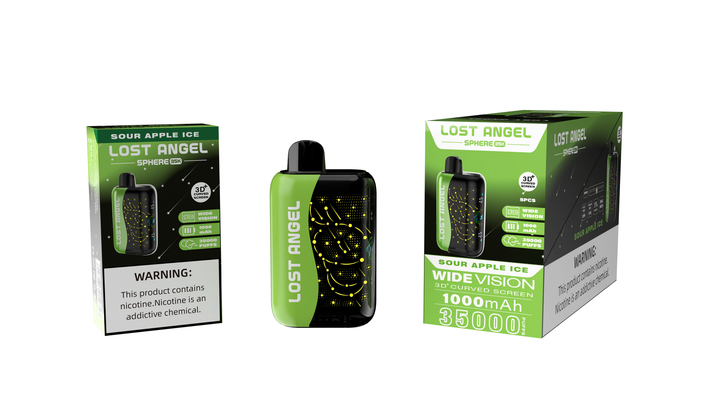 Lost Angel SPHERE 35K Disposable Device – 35000 Puffs