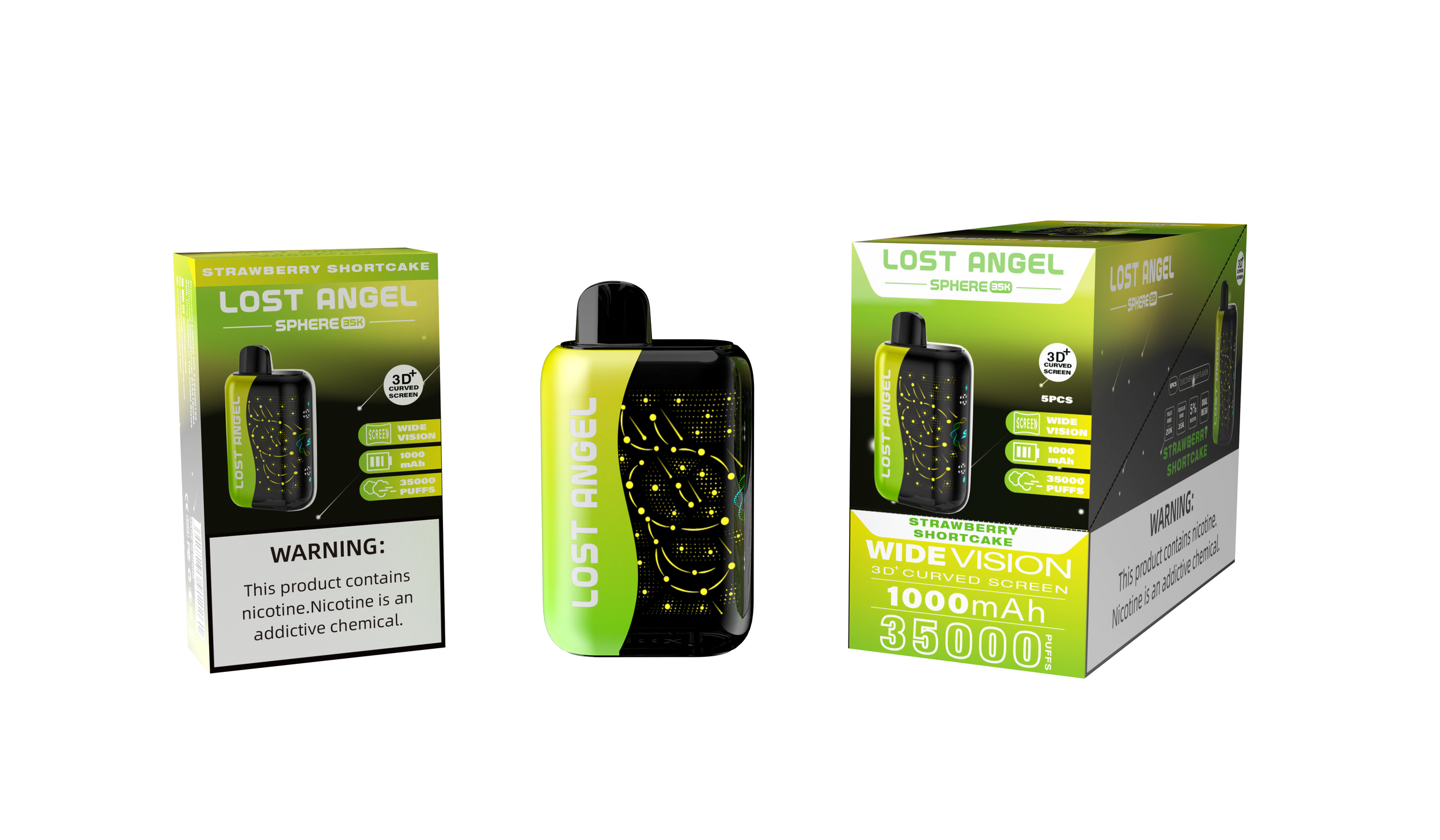 Lost Angel SPHERE 35K Disposable Device – 35000 Puffs