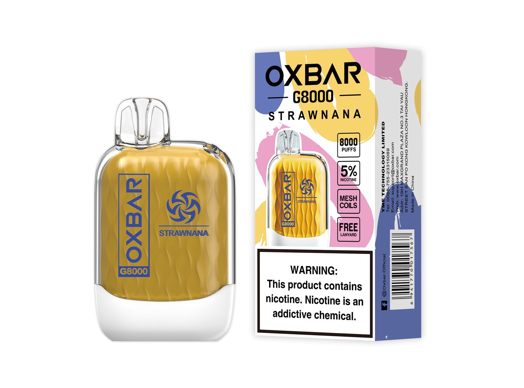 OXBAR G8000 Rechargeable Disposables - 8000 Puffs [BUY 10 BOXES GET 2 FREE] OXBAR OXBAR G8000 Rechargeable Disposables - 8000 Puffs [BUY 10 BOXES GET 2 FREE]