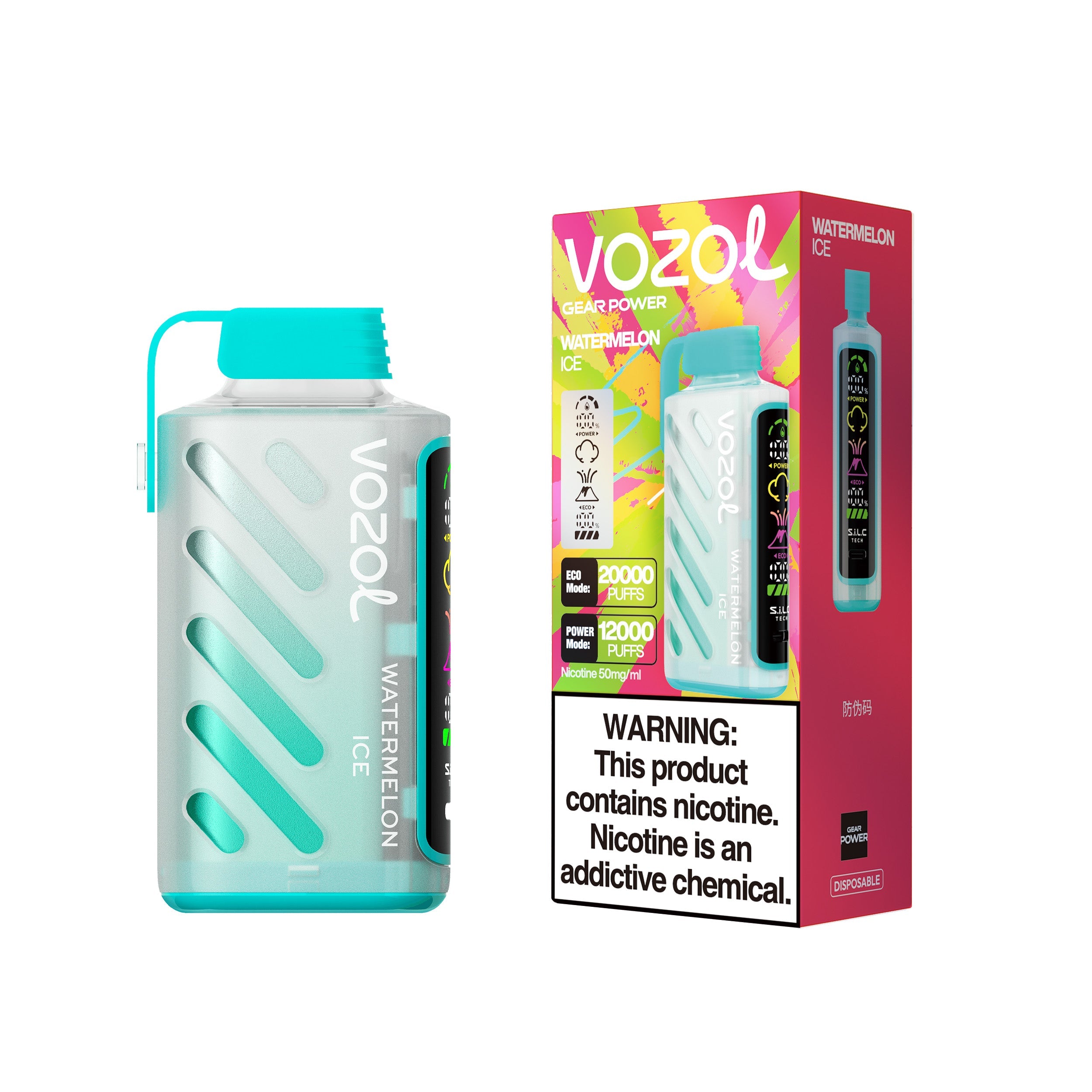 VOZOL Gear Power 20000 Puffs Disposable Device - 20000 Puffs