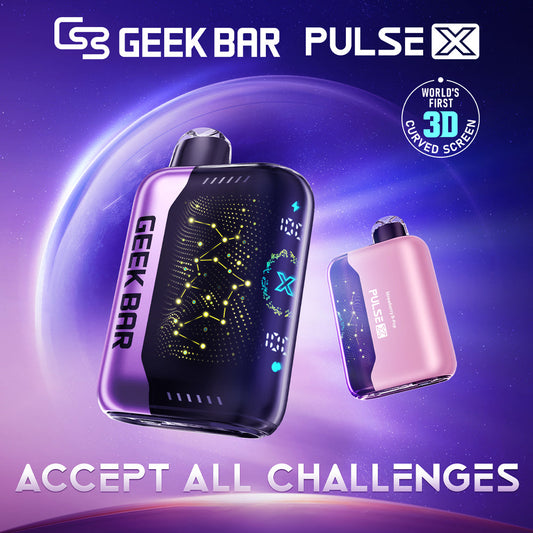 Stock the Geek Bar Pulse X 25000 Puffs Disposable today and offer your customers the latest in vaping technology. Order in bulk at UNISHOW Wholesale for exclusive deals!