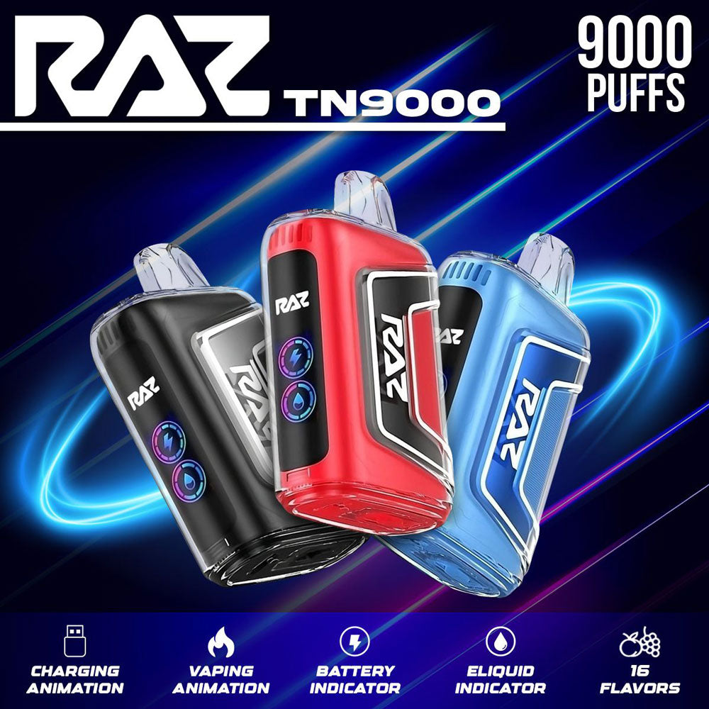 RAZ TN9000 Disposable Device – 9000 Puffs