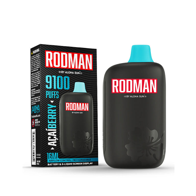 Rodman 9100 Disposable by Aloha Sun – 9100 Puffs Aloha Sun Rodman 9100 Disposable by Aloha Sun – 9100 Puffs